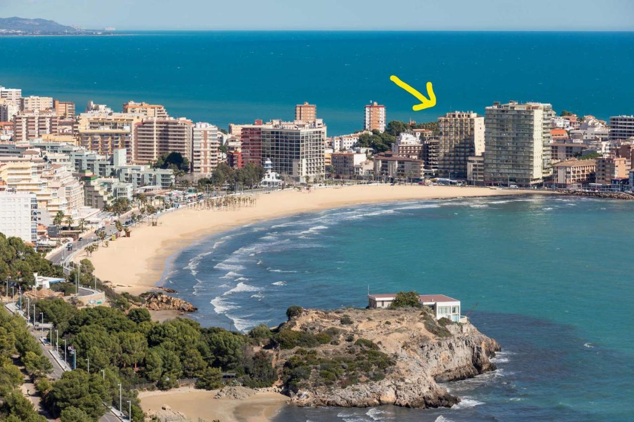 Apartamento En Primerisima Linea De Playa Con Espectaculares Vistas Netflix, Prime Y Disney Oropesa del Mar Eksteriør bilde